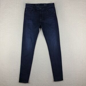 AG Adriano Goldschmied Jeans Womens 29x30 Blue FARRAH High Rise Skinny Dark Wash